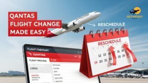 Qantas flight change