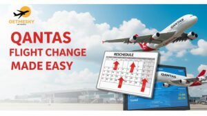 Qantas flight change